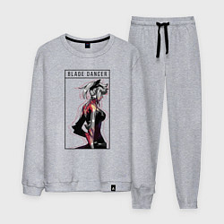 Костюм хлопковый мужской Blade Dancer Cha Hae-In, цвет: меланж