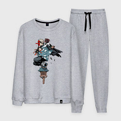 Мужской костюм Клинок рассекающий демонов - ниндзя спасает Незуко