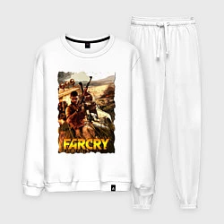 Костюм хлопковый мужской FARCRY Fortune’s, цвет: белый