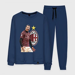 Мужской костюм Zlatan Ibrahimovic Milan Italy