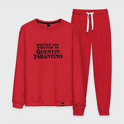 Костюм хлопковый мужской Quentin Tarantino, цвет: красный
