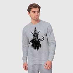 Костюм хлопковый мужской Мортред Phantom Assasin DOTA2, цвет: меланж — фото 2