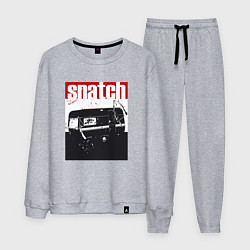 Костюм хлопковый мужской Большой куш Гай Ричи, цвет: меланж