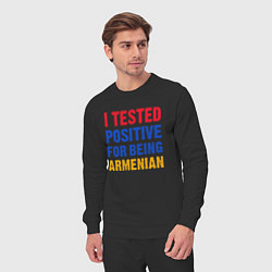 Костюм хлопковый мужской Tested Armenian, цвет: черный — фото 2