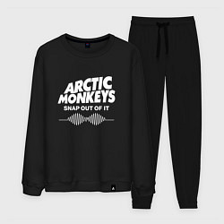 Костюм хлопковый мужской Arctic Monkeys, группа, цвет: черный