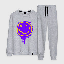 Мужской костюм НИРВАНА СМАЙЛ НЕОН