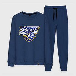 Костюм хлопковый мужской Burlington Bees - baseball team, цвет: тёмно-синий