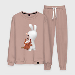 Мужской костюм Бешеный кролик и курица