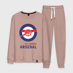 Костюм хлопковый мужской Arsenal The Gunners, цвет: пыльно-розовый
