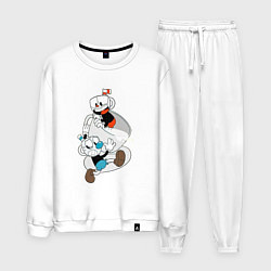 Мужской костюм Чашки Cuphead