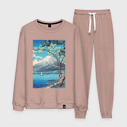 Мужской костюм Mount Fuji from Lake Yamanaka Гора Фудзи