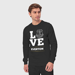Костюм хлопковый мужской Everton Love Classic, цвет: черный — фото 2