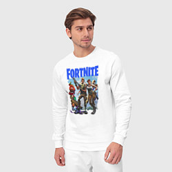 Костюм хлопковый мужской FORTNITE ПЕРСОНАЖИ ИГРЫ, цвет: белый — фото 2