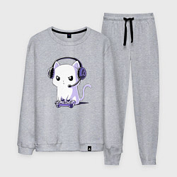 Мужской костюм Котёнок игроман The kitten is a gambler