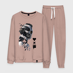 Мужской костюм Xbot 4000 в профиль с лого