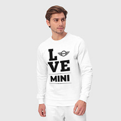Костюм хлопковый мужской Mini Love Classic, цвет: белый — фото 2