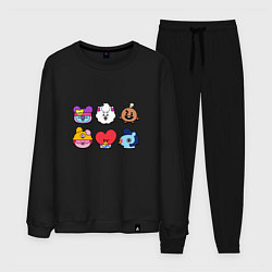 Мужской костюм Значки BT21 Пины Бравл Старс BTS