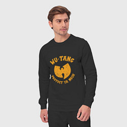 Костюм хлопковый мужской Protect Ya Neck Wu-Tang, цвет: черный — фото 2