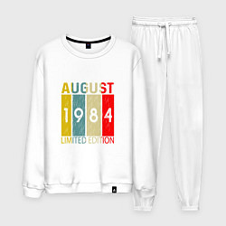 Костюм хлопковый мужской 1984 - Август, цвет: белый