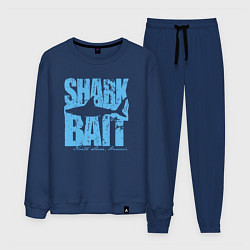 Костюм хлопковый мужской Наживка для акулы, цвет: тёмно-синий