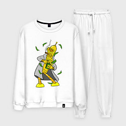 Костюм хлопковый мужской Golden Bender, цвет: белый