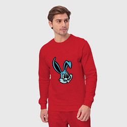 Костюм хлопковый мужской Blue Bunny, цвет: красный — фото 2
