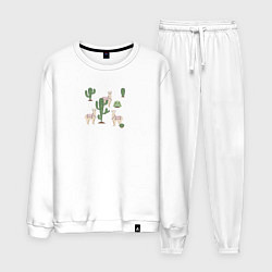 Мужской костюм Три альпака среди кактусов гуляют