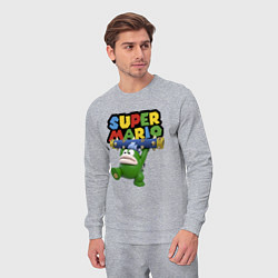 Костюм хлопковый мужской Super Mario - Spike - Character, цвет: меланж — фото 2
