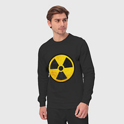 Костюм хлопковый мужской Atomic Nuclear, цвет: черный — фото 2