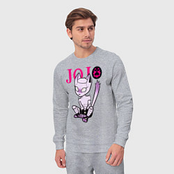 Костюм хлопковый мужской Killer Queen - joke, цвет: меланж — фото 2
