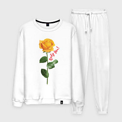 Мужской костюм Жёлтая роза - only you