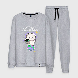 Костюм хлопковый мужской The Astronaut - Jin, цвет: меланж