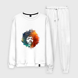 Костюм хлопковый мужской Хендрикс, цвет: белый