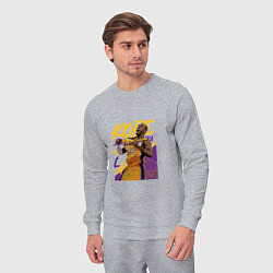 Костюм хлопковый мужской Kobe champion, цвет: меланж — фото 2