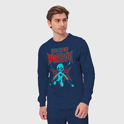 Костюм хлопковый мужской BMTH rock, цвет: тёмно-синий — фото 2