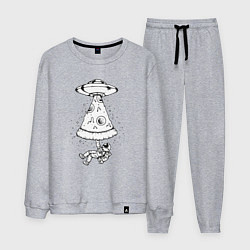 Мужской костюм Pizza space