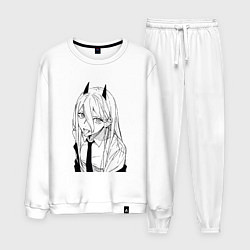 Мужской костюм Пауэр с рожками - человек бензопила