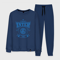 Костюм хлопковый мужской Forza Inter, цвет: тёмно-синий