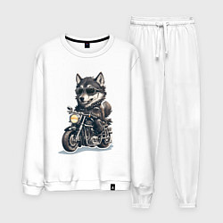 Мужской костюм Волчья сила на двух колесах