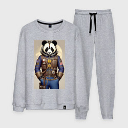 Мужской костюм Крутой панда - стимпанк от нейроарт