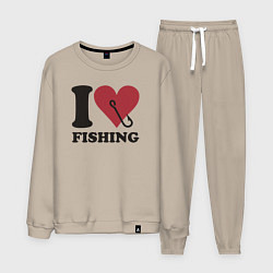 Мужской костюм I love fishing