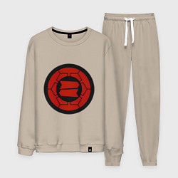 Костюм хлопковый мужской Клан Хаттори Total War: Shogun 2, цвет: миндальный