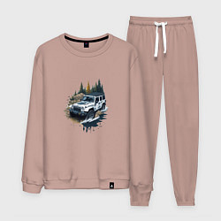 Мужской костюм На джипе по России