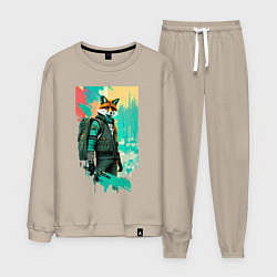 Мужской костюм Лис-геолог - нейросеть