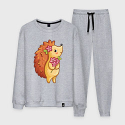 Мужской костюм Ёжик с цветами