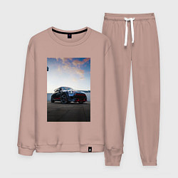 Мужской костюм Авто на фоне неба