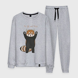 Мужской костюм Im big and scary красная панда