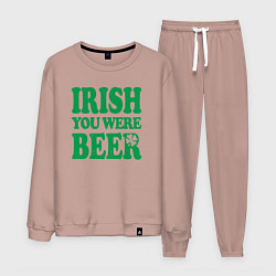 Мужской костюм Irish you were beer