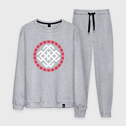 Мужской костюм Символ оберег белобога в кольце