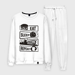 Мужской костюм Есть спать вечеринка
